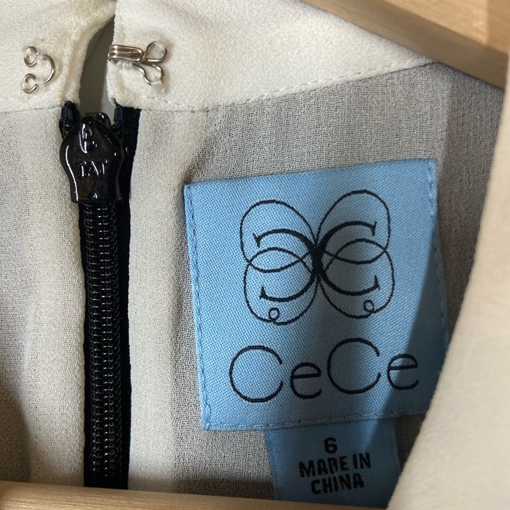 NWT CeCe Peter Pan Collared Tank Dress - Picture 4 of 9